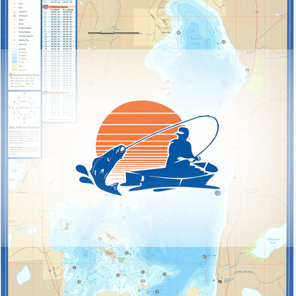 Trout Lake (Vilas Co) Fishing Map