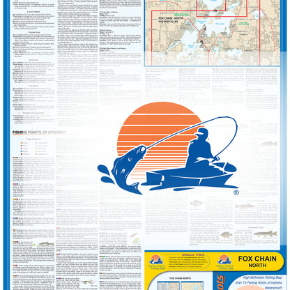 Fox Chain-North Fishing Map