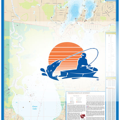 Fox Chain-North Fishing Map