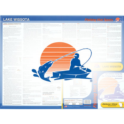 Lake Wissota Fishing Map (Chippewa Co)
