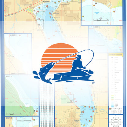 Lake Gogebic Fishing Map
