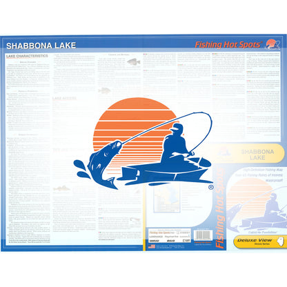 Shabbona Lake Fishing Map