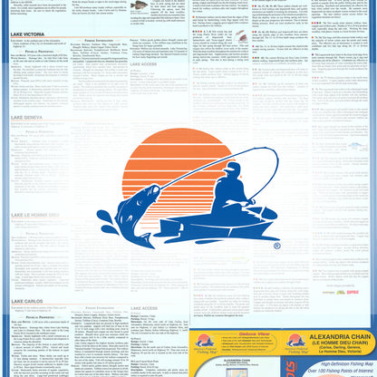 Alexandria Chain Fishing Map