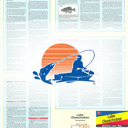 Lake Okeechobee Fishing Map