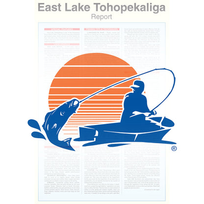 East Lake Tohopekaliga Fishing Map