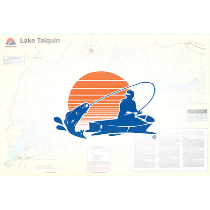 Lake Talquin Fishing Map