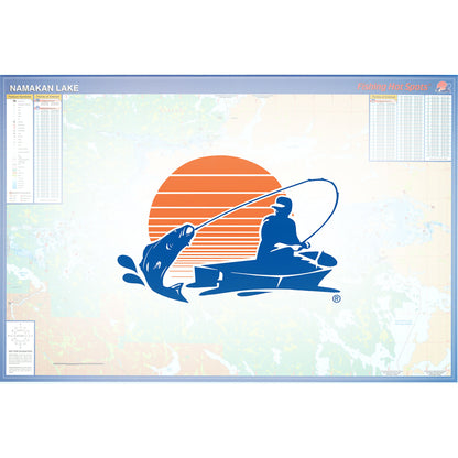 Lake Namakan Fishing Map