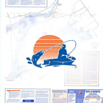 Bay of Quinte-E (Telegraph Narrows to Upper Gap) Fishing Map
