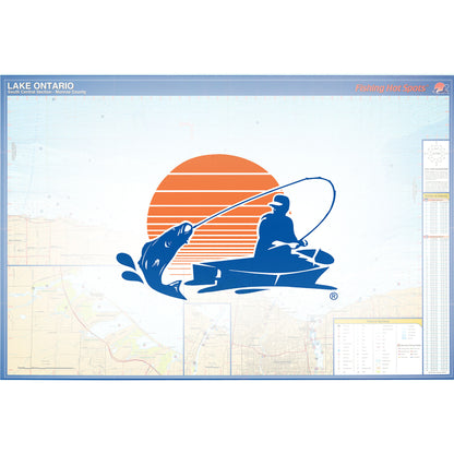 Ontario-- South Central (Monroe Co.) fishing map