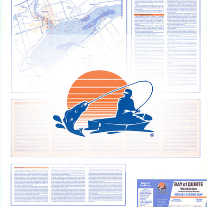 Bay of Quinte-W (Trenton to Telegraph Narrows) Fishing Map