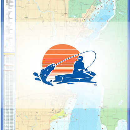 Little Bay de Noc Fishing Map