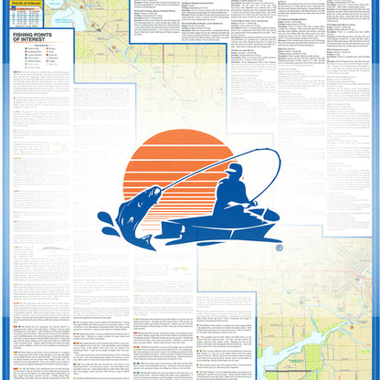 Saginaw Bay Fishing Map
