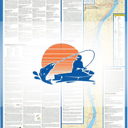 Lake St. Clair/St. Clair River Fishing Map (MI/ONT)