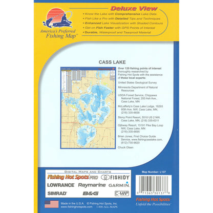 Cass Lake/Pike Bay Fishing Map