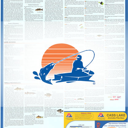 Cass Lake/Pike Bay Fishing Map