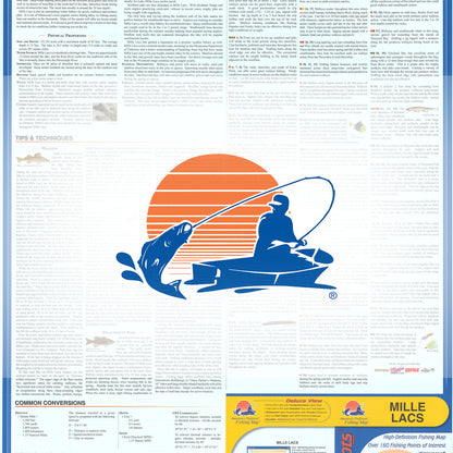 Mille Lacs Fishing Map