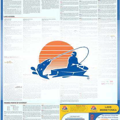 Lake Minnetonka Fishing Map