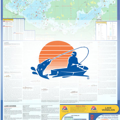 Lake Vermilion Fishing Map