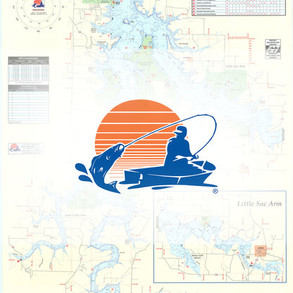 Stockton Lake Fishing Map