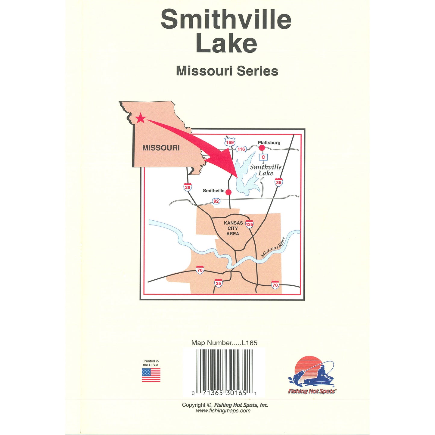 Smithville Lake Fishing Map