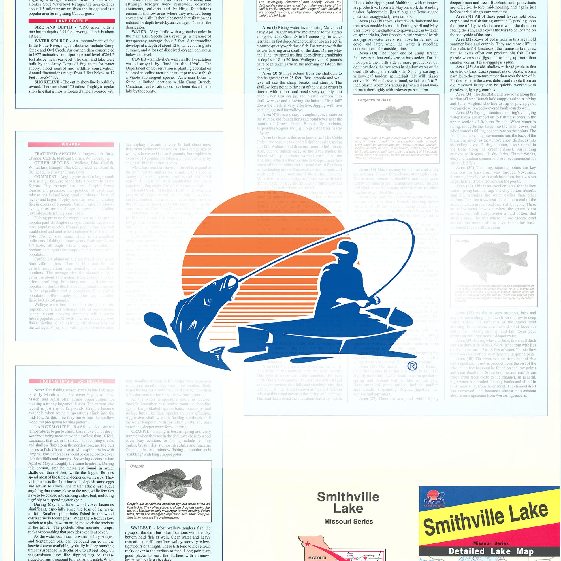 Smithville Lake Fishing Map