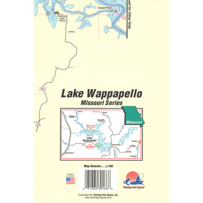 Lake Wappapello Fishing Map