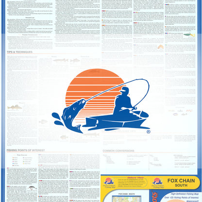 Fox Chain-South Fishing Map