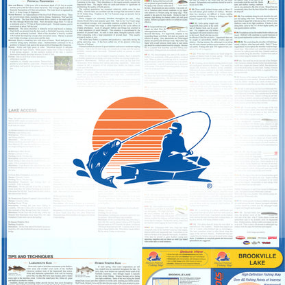 Brookville Lake Fishing Map