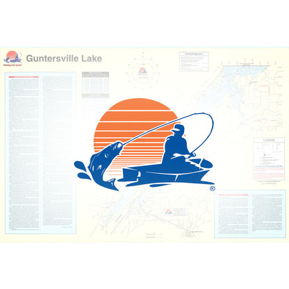 Guntersville fishing map