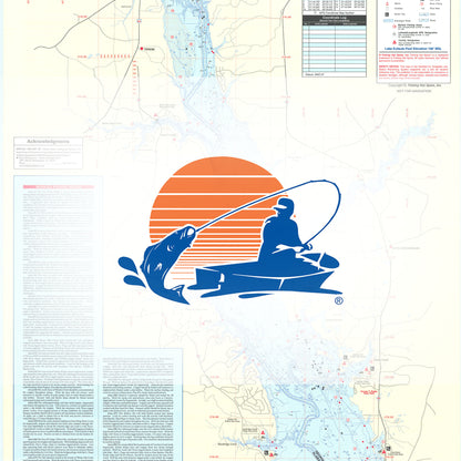 Lake Eufaula (Walter F. George Reservoir) (GA/AL) Fishing Map