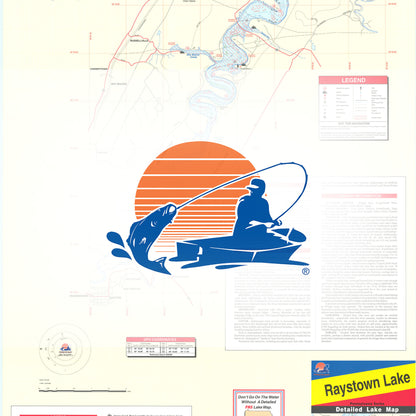 Raystown Lake Fishing Map