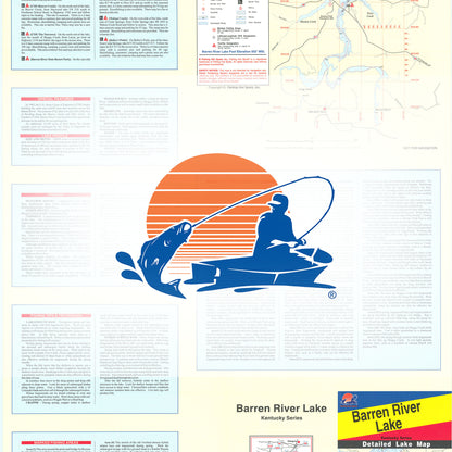 Barren River Lake (KY) Fishing Map
