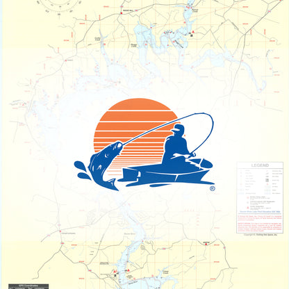 Barren River Lake (KY) Fishing Map