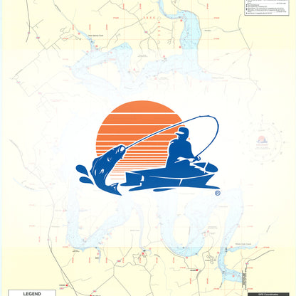 Green River Lake (KY) Fishing Map