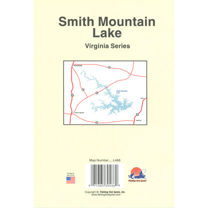 Smith Mountain Lake Fishing Map
