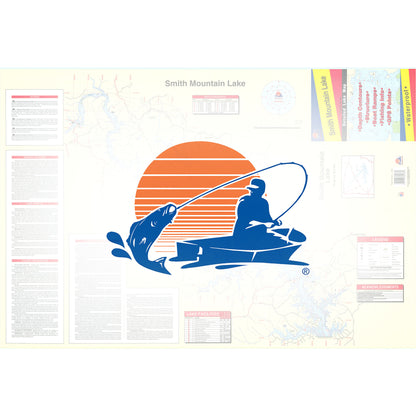Smith Mountain Lake Fishing Map