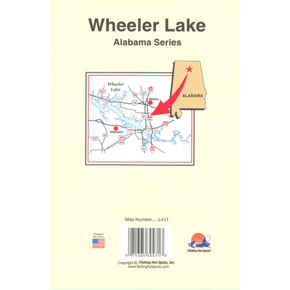 Wheeler Lake Fishing Map