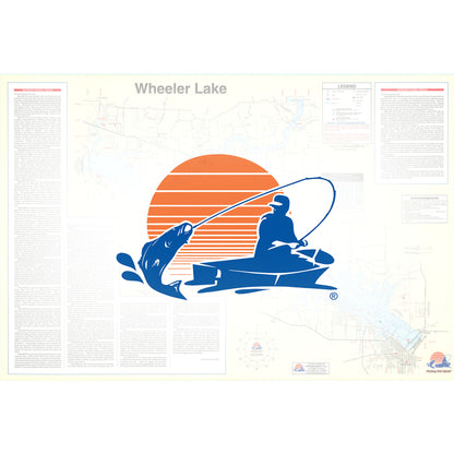Wheeler Lake Fishing Map