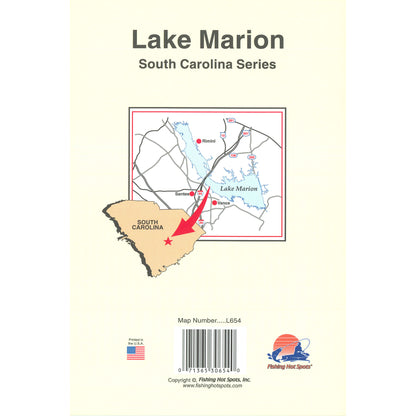 Lake Marion (Santee Cooper) Fishing Map