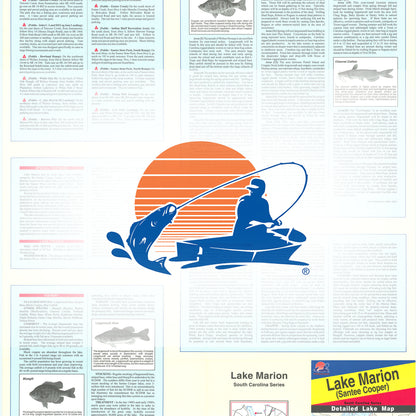 Lake Marion (Santee Cooper) Fishing Map