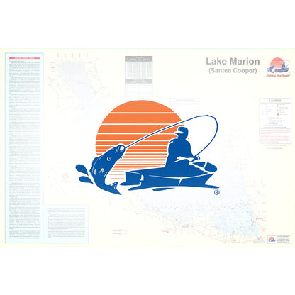 Lake Marion (Santee Cooper) Fishing Map
