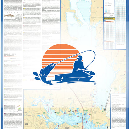 Lewisville Lake Fishing Map