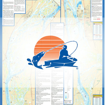 Mississippi River-Pool 10 Fishing Map