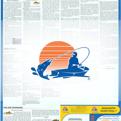 Mississippi River-Pool 7 Fishing Map