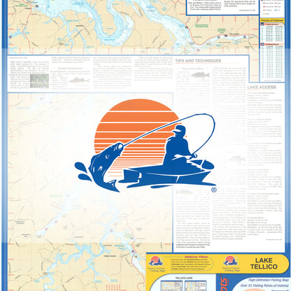 Tellico Lake Fishing Map