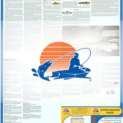 Upper Niagara River Fishing Map