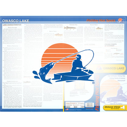 Owasco Lake Fishing Map