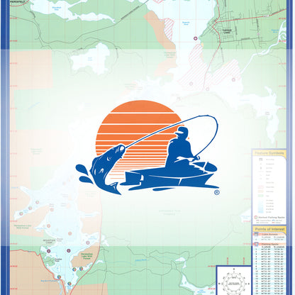 Tupper Lake Fishing Map
