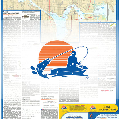 Lake Washington Fishing Map