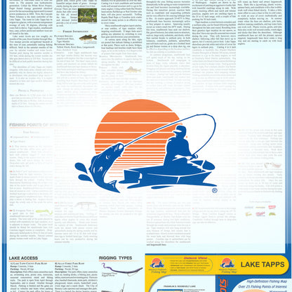 Lake Tapps Fishing Map